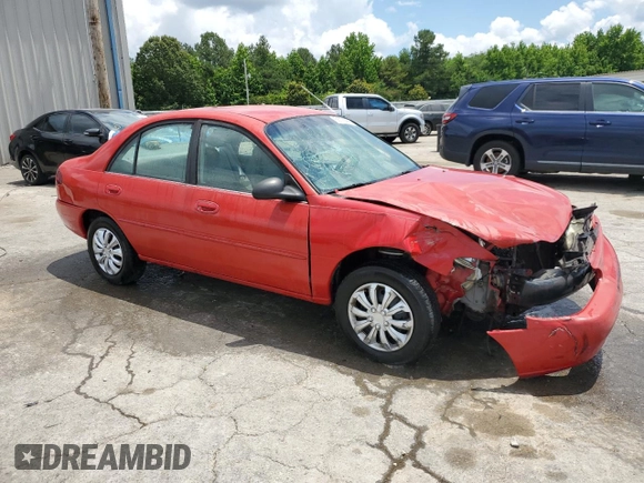 1997 Ford Escort LX with VIN 1FALP13P2VW128399, listed as a Copart auction lot 58775365 with 85,434 mi miles and Salvage title. Bid and sale history available at DreamBid. Image 4.