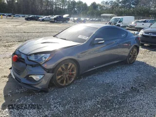2016 Hyundai Genesis Coupe 3.8L Ultimate with VIN KMHHU6KJXGU133377, listed as a Copart auction lot 41603185 with 80,538 mi miles and Salvage Title. Bid and sale history available at carsss.com. Image 1.