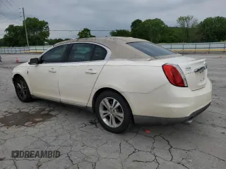 2009 Lincoln MKS with VIN 1LNHM93R89G603297, listed as a Copart auction lot 55474585 with 111,760 mi miles and Salvage title. Bid and sale history available at DreamBid. Image 2.