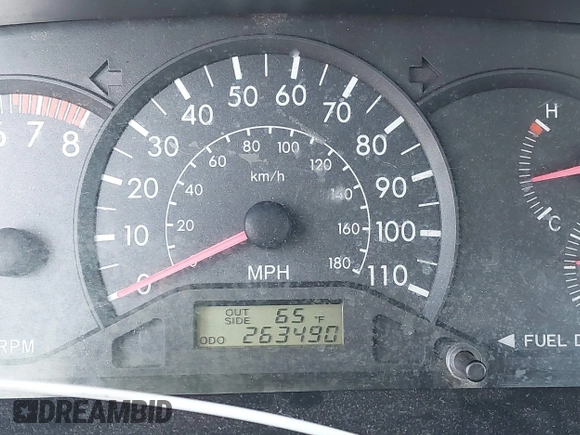 2005 Toyota Corolla CE with VIN 1NXBR32E85Z461242, listed as a IAAI auction lot 42224432 with 263,490 mi miles and . Bid and sale history available at DreamBid. Image 7.