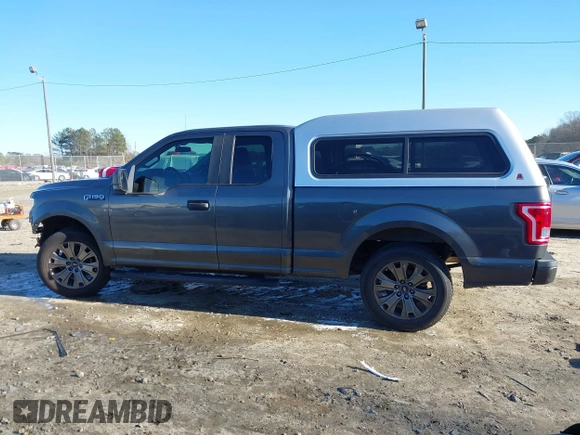 2015 Ford F-150 XL with VIN 1FTEX1C85FKD46390, listed as a IAAI auction lot 41367960 with 209,889 mi miles. Bid and sale history available at carsss.com. Image 15.