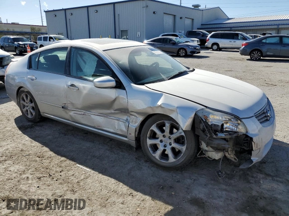 2007 Nissan Maxima 3.5 SE with VIN 1N4BA41E37C847603, listed as a Copart auction lot 43376265 with 155,415 mi miles and Salvage Title. Bid and sale history available at carsss.com. Image 4.