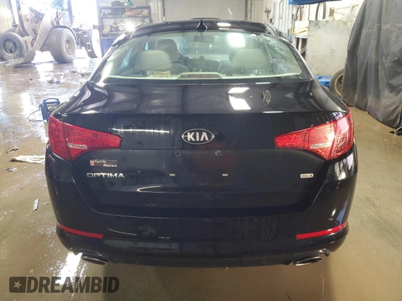 2013 Kia Optima LX with VIN 5XXGM4A7XDG103548, listed as a Copart auction lot 50178915 with 90,107 mi miles and Salvage Title. Bid and sale history available at carsss.com. Image 6.