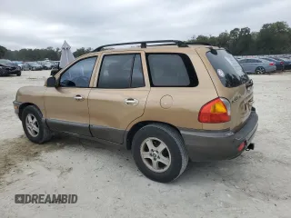 2001 Hyundai Santa Fe GLS with VIN KM8SC83D61U039954, listed as a Copart auction lot 86175224 with 378,265 mi miles and Salvage Title. Bid and sale history available at carsss.com. Image 2.