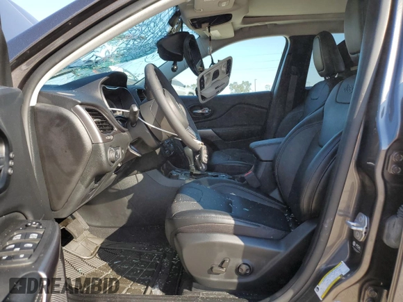 2022 Jeep Cherokee Limited with VIN 1C4PJMDN1ND546203, listed as a Copart auction lot 73985844 with 8,357 mi miles and Salvage title. Bid and sale history available at DreamBid. Image 7.