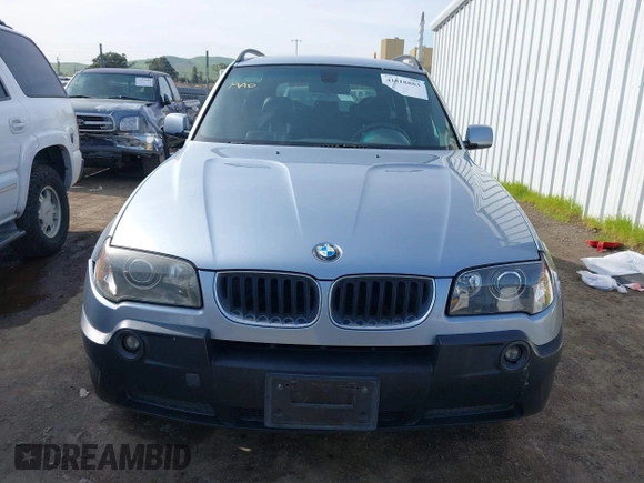 2004 BMW X3 3.0i with VIN WBXPA93414WC31951, listed as a IAAI auction lot 41818883 with 181,823 mi miles. Bid and sale history available at carsss.com. Image 12.