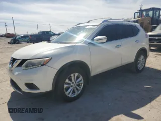 2016 Nissan Rogue SV with VIN JN8AT2MT6GW026190, listed as a Copart auction lot 49178885 with 121,076 mi miles and Salvage Title. Bid and sale history available at carsss.com. Image 1.