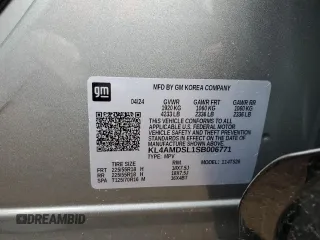 2025 Buick Encore GX Sport Touring с VIN KL4AMDSL1SB006771, выставлен на аукционе Copart как лот 54868335 с пробегом 2 795 миль миль и Списание • Salvage title. История ставок и продаж доступна на DreamBid. Изображение 13.