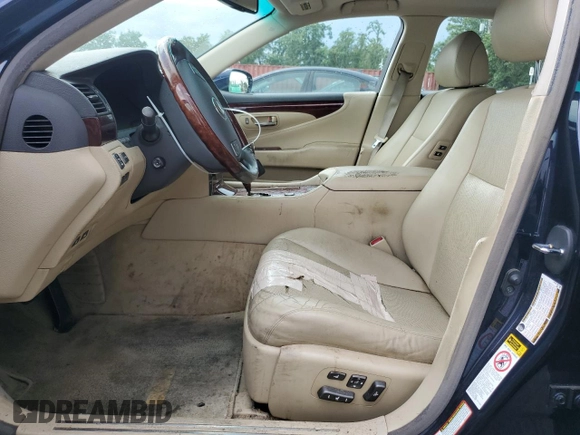 2007 Lexus LS 460 with VIN JTHBL46F175007134, listed as a Copart auction lot 63358695 with 228,885 mi miles and Clean title. Bid and sale history available at DreamBid. Image 7.