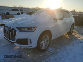 2021 Audi Q7 Premium Plus with VIN WA1LJAF7XMD018454, listed as a Copart auction lot 86490354 with Not provided miles and Salvage title. Bid and sale history available at DreamBid. Image 1.