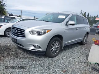 2014 Infiniti QX60 with VIN 5N1AL0MMXEC531216, listed as a IAAI auction lot 42003851 with 91,232 mi miles and . Bid and sale history available at DreamBid. Image 17.