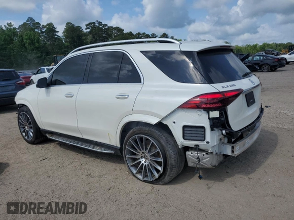 2024 Mercedes-Benz GLE 350 with VIN 4JGFB4FB1RB126059, listed as a Copart auction lot 56416905 with 56,678 mi miles and Salvage title. Bid and sale history available at DreamBid. Image 2.