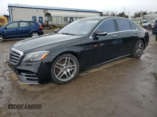2019 Mercedes-Benz S 450 with VIN WDDUG6EB0KA426199, listed as a Copart auction lot 40137744 with 64,666 mi miles and . Bid and sale history available at DreamBid. Image 1.