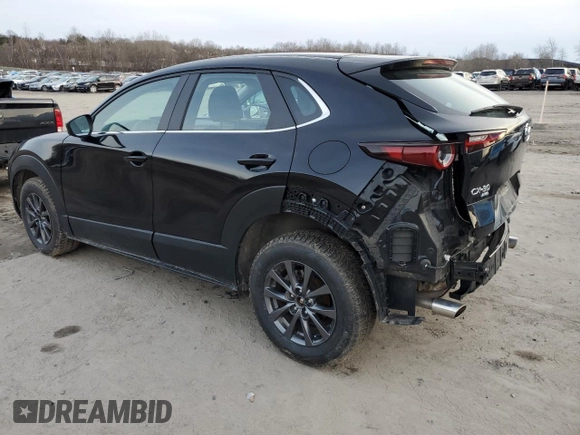 2020 Mazda CX-30 with VIN 3MVDMBBL8LM123778, listed as a Copart auction lot 45567034 with 27,452 mi miles and Salvage Title. Bid and sale history available at DreamBid. Image 2.