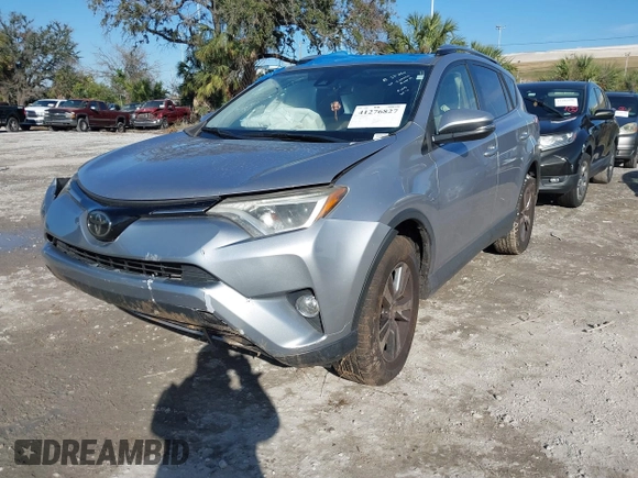 2018 Toyota RAV4 XLE with VIN JTMWFREV7JD125119, listed as a IAAI auction lot 41841021 with 132,659 mi miles and . Bid and sale history available at DreamBid. Image 2.