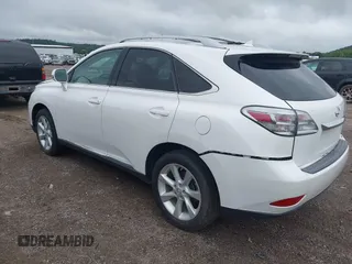 2012 Lexus RX 350 with VIN 2T2BK1BA4CC128777, listed as a IAAI auction lot 39881313 with 149,950 mi miles and . Bid and sale history available at carsss.com. Image 3.