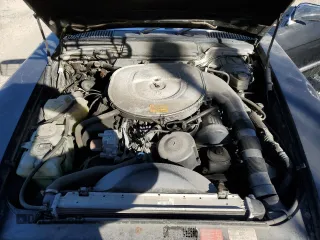 1987 Mercedes-Benz 560 SL with VIN WDBBA48D1HA072141, listed as a Copart auction lot 79715724 with 88,545 mi miles and Salvage Title. Bid and sale history available at DreamBid. Image 11.