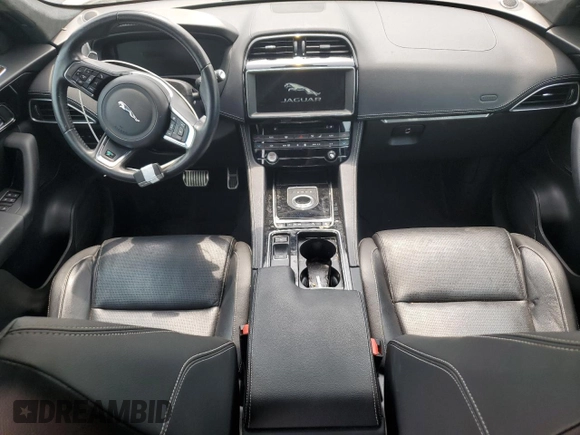 2018 Jaguar F-Pace with VIN SADCL2FN2JA252044, listed as a Copart auction lot 66564134 with 67,515 mi miles and Salvage title. Bid and sale history available at DreamBid. Image 8.