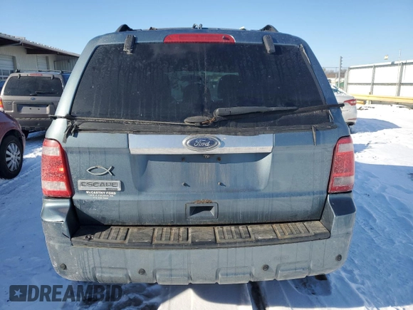 2012 Ford Escape Limited with VIN 1FMCU0E70CKB10199, listed as a Copart auction lot 44371125 with 208,591 mi miles and Salvage Title. Bid and sale history available at DreamBid. Image 6.