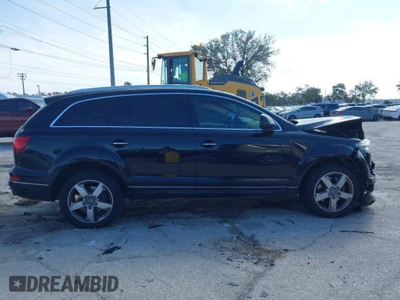 2015 Audi Q7 Premium with VIN WA1CGAFE5FD024940, listed as a IAAI auction lot 41368594 with 87,475 mi miles and . Bid and sale history available at DreamBid. Image 13.