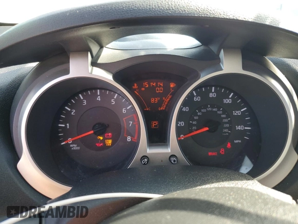 2014 Nissan Juke SV with VIN JN8AF5MR7ET361048, listed as a Copart auction lot 71824144 with 151,414 mi miles and Salvage Title. Bid and sale history available at carsss.com. Image 9.