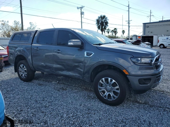 2023 Ford Ranger XL with VIN 1FTER4EH0PLE02174, listed as a Copart auction lot 45499915 with 9,162 mi miles and Salvage Title. Bid and sale history available at carsss.com. Image 4.