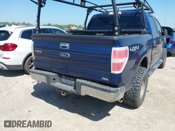 2010 Ford F-150 XL with VIN 1FTFW1EV7AFC16235, listed as a IAAI auction lot 42095558 with 285,440 mi miles and . Bid and sale history available at DreamBid. Image 6.