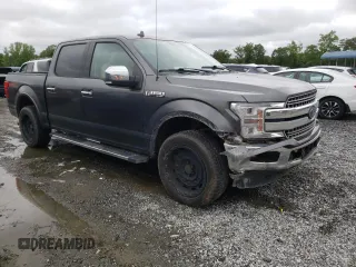 2018 Ford F-150 XL with VIN 1FTEW1EG1JFD48582, listed as a Copart auction lot 58170925 with 219,888 mi miles and Clean title. Bid and sale history available at DreamBid. Image 4.
