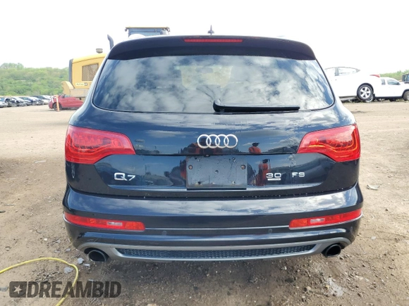 2013 Audi Q7 S line Prestige с VIN WA1DGAFE1DD012561, выставлен на аукционе Copart как лот 57043265 с пробегом 130 343 миль миль и Списание • Salvage title. История ставок и продаж доступна на DreamBid. Изображение 6.
