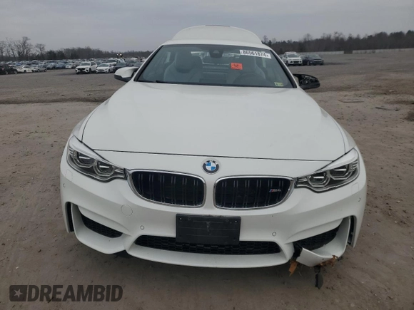 2016 BMW M4 with VIN WBS3U9C5XGP969683, listed as a Copart auction lot 86561874 with 63,846 mi miles and Salvage Title. Bid and sale history available at carsss.com. Image 5.