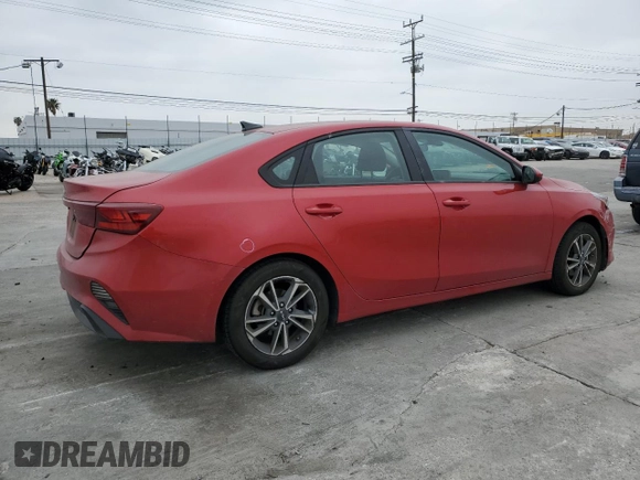 2023 Kia Forte LXS with VIN 3KPF24AD7PE553985, listed as a Copart auction lot 50808495 with 28,374 mi miles and Salvage Title. Bid and sale history available at carsss.com. Image 3.