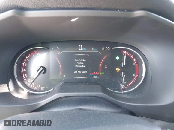 2024 Toyota RAV4 XLE Premium with VIN 2T3C1RFV0RW342137, listed as a IAAI auction lot 41991758 with 4,080 mi miles and . Bid and sale history available at DreamBid. Image 7.