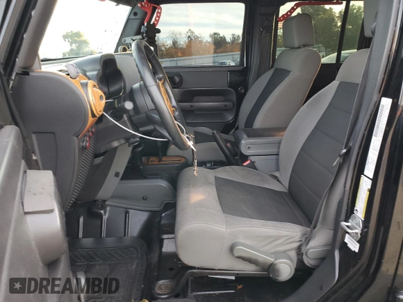 2008 Jeep Wrangler Unlimited X with VIN 1J4GB39168L649280, listed as a Copart auction lot 81379354 with 161,365 mi miles and Salvage Title. Bid and sale history available at DreamBid. Image 7.