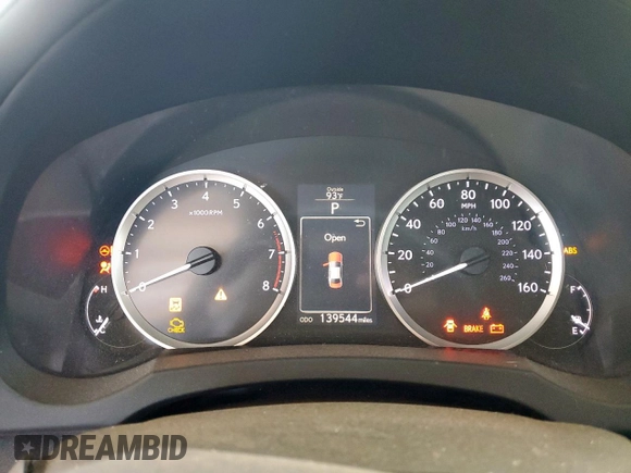2014 Lexus IS 250 with VIN JTHBF1D28E5034995, listed as a Copart auction lot 61871785 with 139,544 mi miles and Clean title. Bid and sale history available at DreamBid. Image 9.