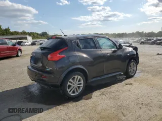 2013 Nissan Juke SV with VIN JN8AF5MV4DT208090, listed as a Copart auction lot 75998254 with 136,133 mi miles and Salvage Title. Bid and sale history available at carsss.com. Image 3.