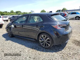 2019 Toyota Corolla Hatchback SE with VIN JTNK4RBE3K3061043, listed as a Copart auction lot 61609844 with 46,136 mi miles and Salvage Title. Bid and sale history available at carsss.com. Image 2.