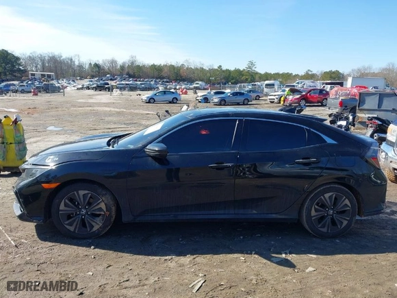 2017 Honda Civic Hatchback EX with VIN SHHFK7H54HU202509, listed as a IAAI auction lot 41448832 with NaN miles. Bid and sale history available at carsss.com. Image 15.
