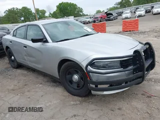 2019 Dodge Charger Police with VIN 2C3CDXAT2KH558292, listed as a IAAI auction lot 42068930 with 126,852 mi miles and . Bid and sale history available at DreamBid. Image 1.