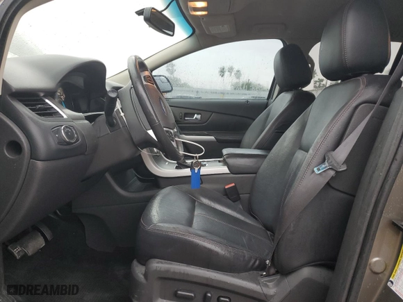 2014 Ford Edge SEL with VIN 2FMDK3JC2EBB63823, listed as a Copart auction lot 50805005 with 60,847 mi miles and Salvage Title. Bid and sale history available at carsss.com. Image 7.