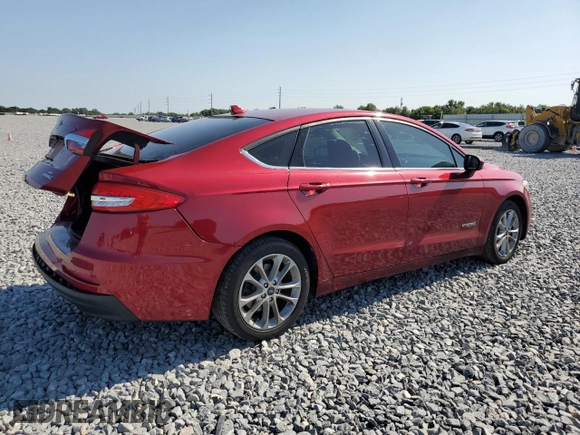 2019 Ford Fusion SE with VIN 3FA6P0LUXKR225376, listed as a Copart auction lot 53430445 with 133,512 mi miles and Non Repairable. Bid and sale history available at carsss.com. Image 3.
