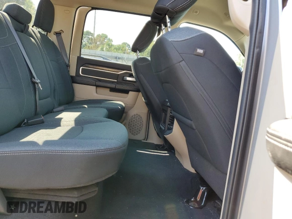 2020 Ram 2500 Big Horn with VIN 3C6UR5DJ6LG263480, listed as a Copart auction lot 72537464 with 42,865 mi miles and Salvage Title. Bid and sale history available at carsss.com. Image 11.
