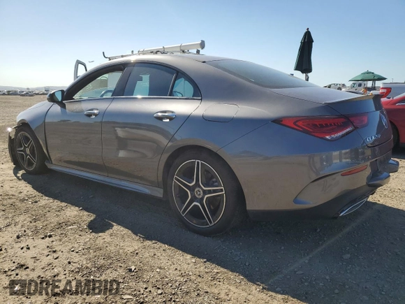 2023 Mercedes-Benz CLA 250 with VIN W1K5J4GB3PN381704, listed as a Copart auction lot 40427054 with 8,722 mi miles and . Bid and sale history available at DreamBid. Image 2.
