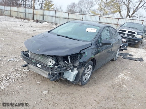 2017 Chevrolet Cruze LS with VIN 1G1BC5SM4H7133322, listed as a IAAI auction lot 41650959 with 73,731 mi miles. Bid and sale history available at carsss.com. Image 17.