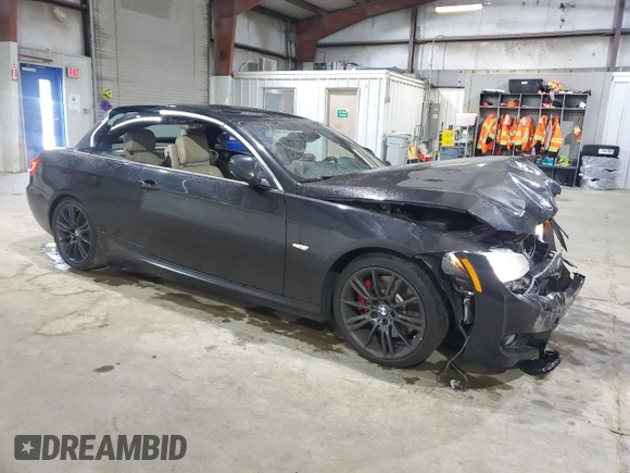 2013 BMW 3 Series 335i with VIN WBADX7C56DE746777, listed as a Copart auction lot 73927744 with 177,226 mi miles and Salvage Title. Bid and sale history available at DreamBid. Image 4.