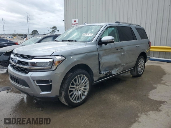 2023 Ford Expedition Limited with VIN 1FMJU1K80PEA60712, listed as a Copart auction lot 42365415 with 20,363 mi miles and Salvage Title. Bid and sale history available at carsss.com. Image 1.