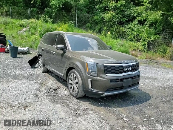 2022 Kia Telluride S z VIN 5XYP6DHC9NG202372, wystawiony jako Copart lot #59772235 z przebiegiem 41 052 mil mil oraz Szkoda całkowita • Salvage title. Historia ofert i sprzedaży dostępna na DreamBid. Obrazek 14.