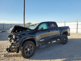 2023 GMC Canyon 4WD Elevation with VIN 1GTP6BEK4P1194765, listed as a Copart auction lot 71030833 with 0 mi miles and Salvage Title. Bid and sale history available at carsss.com. Image 1.