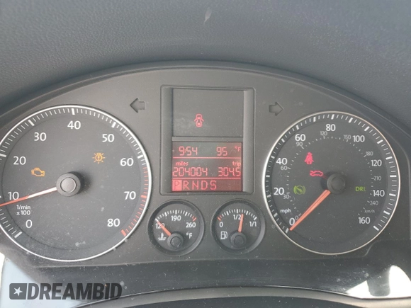 2009 Volkswagen Jetta SE с VIN 3VWRZ71K59M162283, выставлен на аукционе Copart как лот 60397055 с пробегом 204 004 миль миль и Списание • Salvage title. История ставок и продаж доступна на DreamBid. Изображение 9.