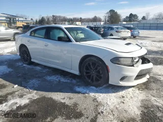 2022 Dodge Charger GT with VIN 2C3CDXMG9NH127970, listed as a Copart auction lot 41902405 with 61,109 mi miles and Salvage Title. Bid and sale history available at carsss.com. Image 4.