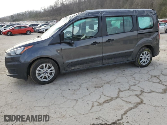 2020 Ford Transit Connect XL with VIN NM0GE9E29L1460302, listed as a Copart auction lot 47608165 with 36,221 mi miles and Salvage title. Bid and sale history available at DreamBid. Image 1.